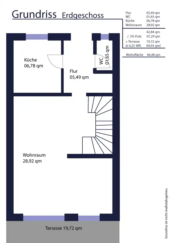 Grundriss-Erdgeschoss 5,5 Zimmer Haus kaufen Karlsfeld